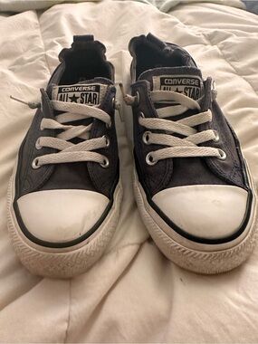 Converse Denim Blue & White Low Top Sneakers
